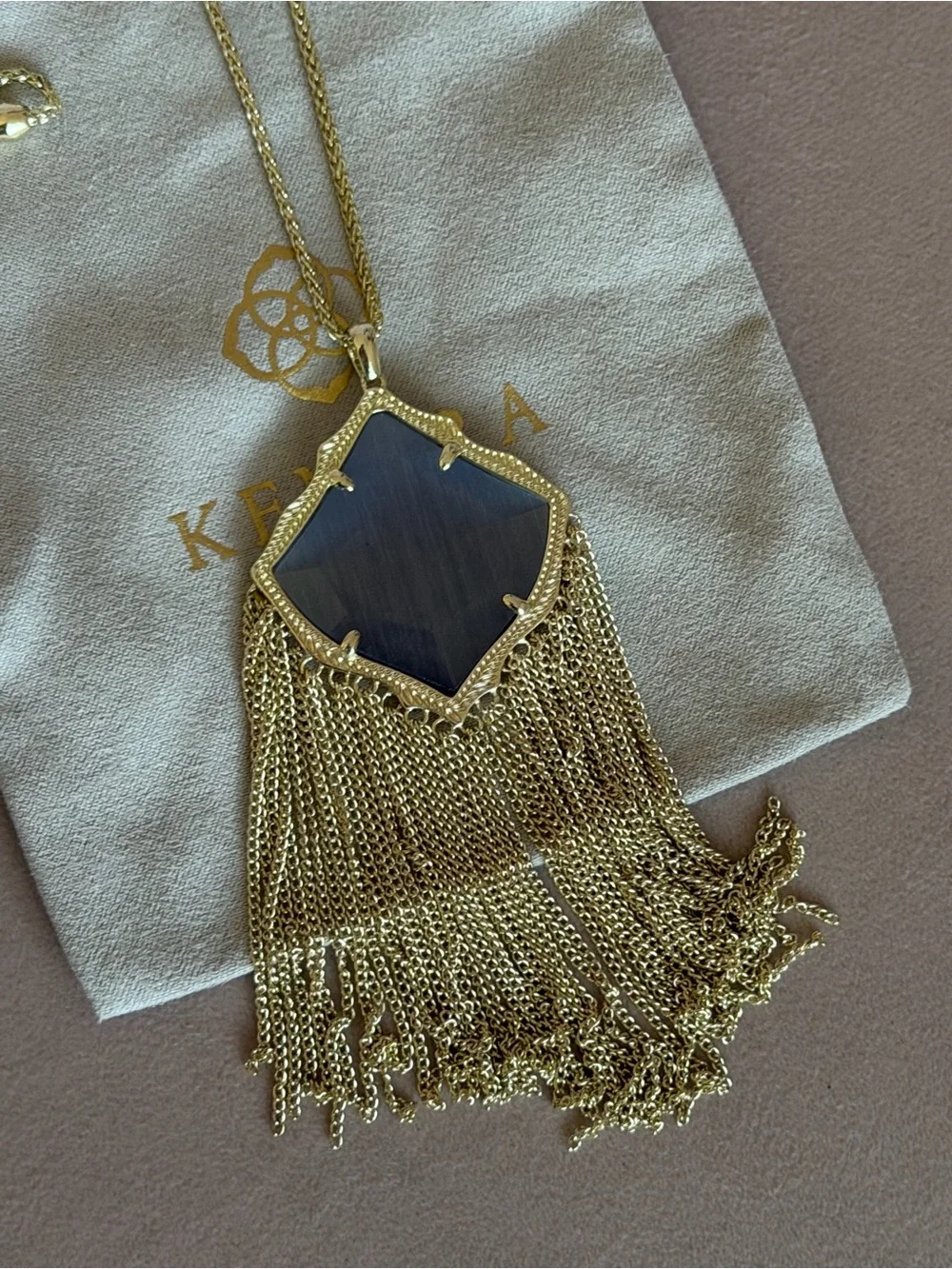 Kendra Scott excellent rhodium